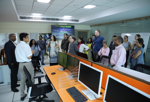 27 जून 2019 को यूनाइटेड स्टेट्स एजेंसी फॉर इंटरनेशनल डेवलपमेंट (USAID) के प्रतिनिधिमंडल का PARTeC प्रयोगशालाओं का दौरा।